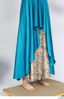  Photos Woman in Historical Dress 56 17th century Historical clothing blue skirt lower body 0008.jpg